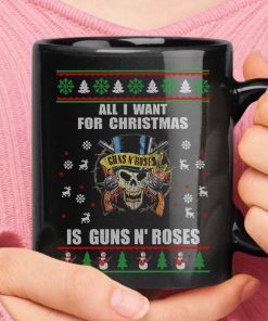 All I Want For Christmas Is Gun N Roses Mug
