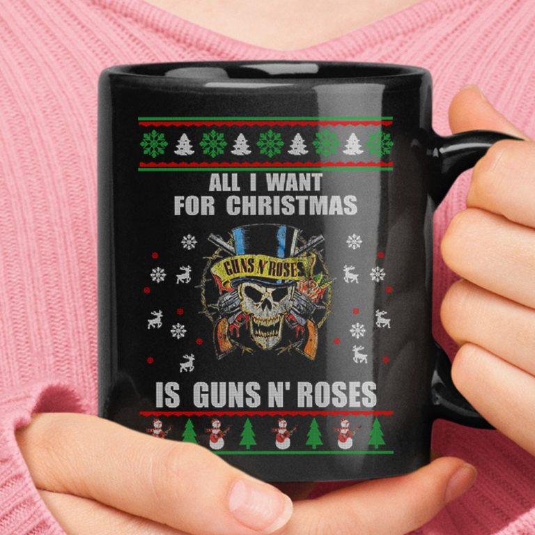 All I Want For Christmas Is Gun N Roses Mug