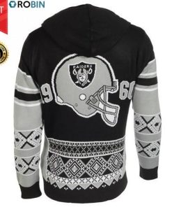 The Oakland Raiders Nfl Full Printed Hoodie The Oakland Raiders Nfl Full Printed Hoodie