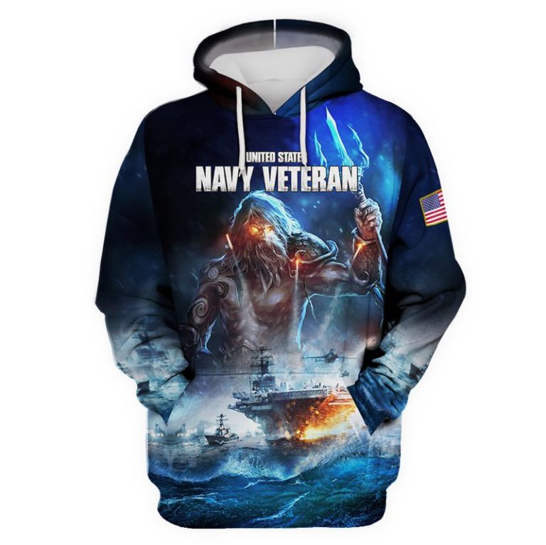 US Navy Veteran Full Print Sweater, Hoodie, T Shirt