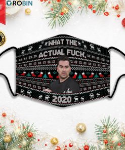 Schitts Creek What The Actual Fuck 2020 Face Mask + PM2.5 Filter