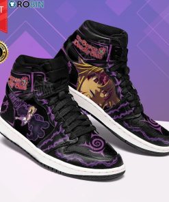 Seven Deadly Sins – Meliodas Demon Shoes – Jordan 1 High