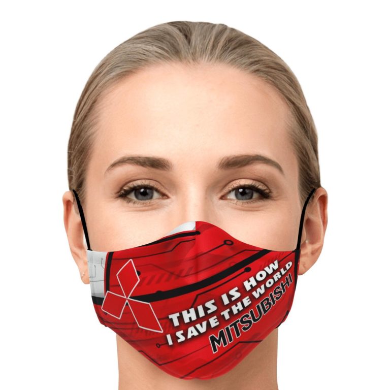 This Is How I Save The World Mitsubishi Face Mask With PM2.5 Filters