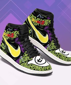 Cell Shoes Boots Dragon Ball Z Jordan 1 High Sneaker