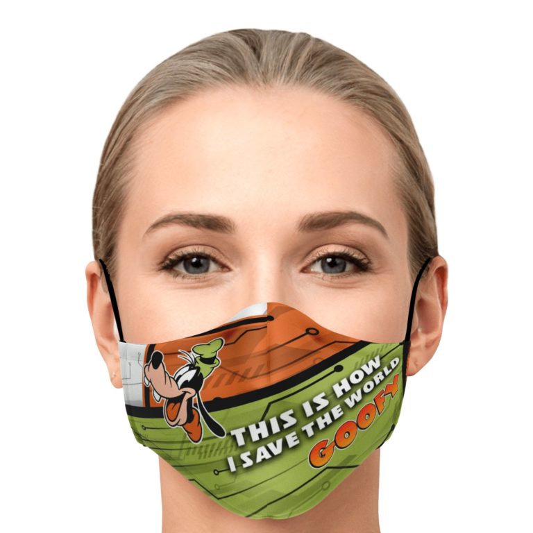 This Is How I Save The World Goofy Face Mask With PM2.5 Filters