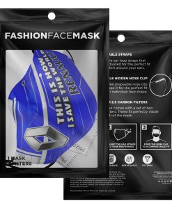 This Is How I Save The World Renault Face Mask With PM2.5 Filters This Is How I Save The World Renault Face Mask With PM2.5 Filters