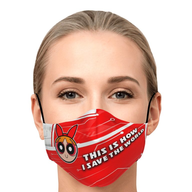 This Is How I Save The World Blossom The PPG Face Mask With PM2.5 Filters