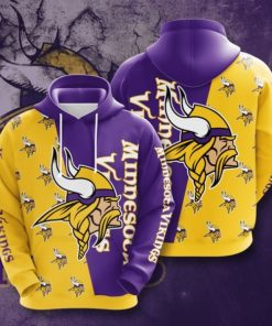 Minnesota Vikings Fottball Full Printed Hoodie