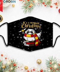 Its A Magical Harry Potter Ugly Christmas Face Mask + PM2.5 Filter