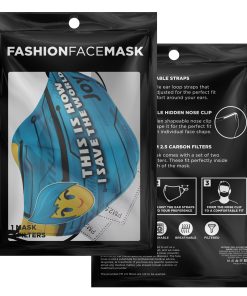 This Is How I Save The World Joy Disney Face Mask With PM2.5 Filters