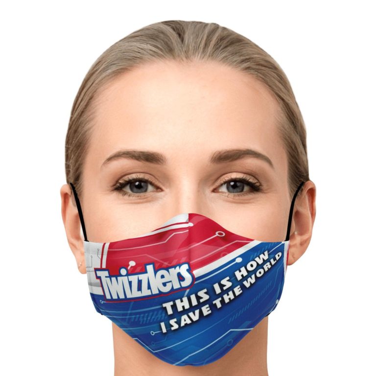 This Is How I Save The World Twizzlers Face Mask With PM2.5 Filters