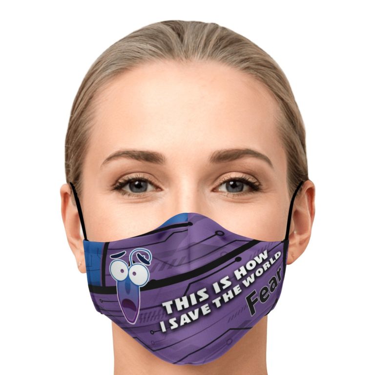 This Is How I Save The World Fear Disney Face Mask With PM2.5 Filters