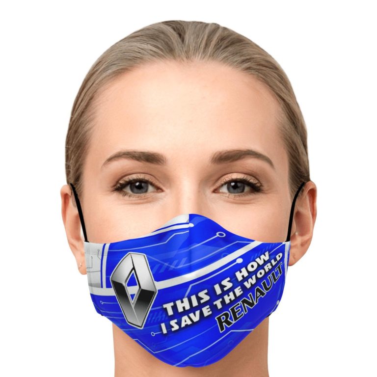 This Is How I Save The World Renault Face Mask With PM2.5 Filters