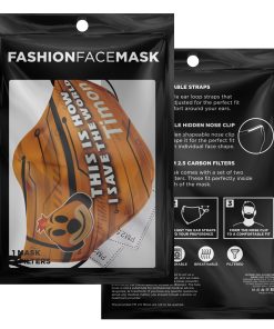 This Is How I Save The World Timon Disney Face Mask With PM2.5 Filters