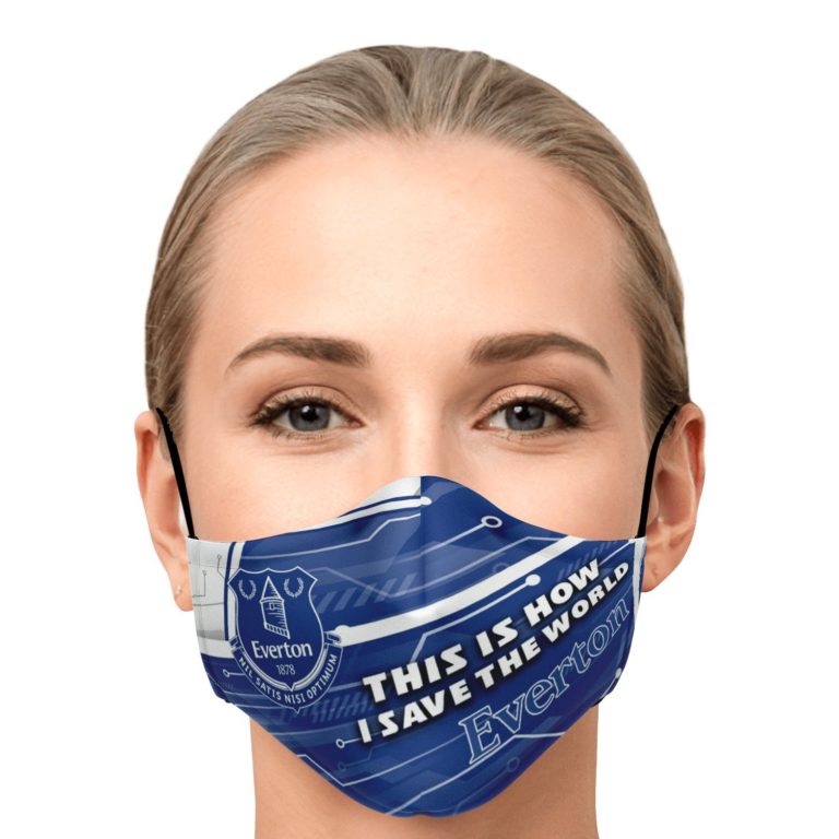 This Is How I Save The World Everton Face Mask With PM2.5 Filters