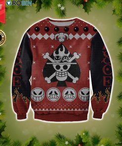 One Piece Portgas D. Ace Christmas Wool Sweater One Piece Portgas D. Ace Christmas Wool Sweater