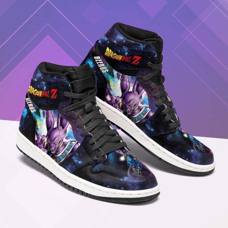 Beerus Dragon Ball Z Jordan 1 High Sneaker