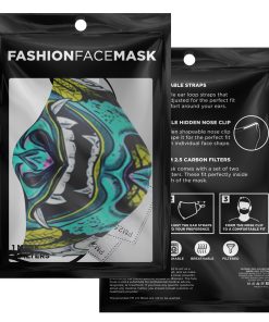 Samurai Demon Face Mask With PM2.5 Filter Samurai Demon Face Mask With PM2.5 Filter