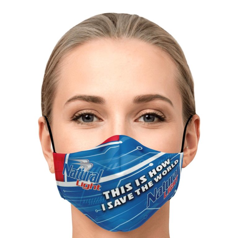 This Is How I Save The World Natural Light Face Mask With PM2.5 Filters