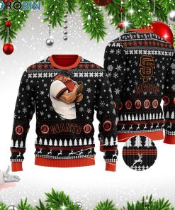 San Francisco Giants 3D Print Ugly Christmas Woollen Sweater San Francisco Giants 3D Print Ugly Christmas Woollen Sweater