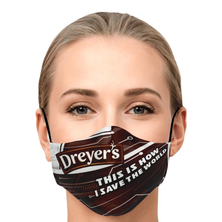 This Is How I Save The World Edy's Face Mask With PM2.5 Filters
