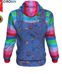Chucky Inspired Child's Play For Halloween All-Over Printed Hoodie Chucky Inspired Child's Play For Halloween All-Over Printed Hoodie