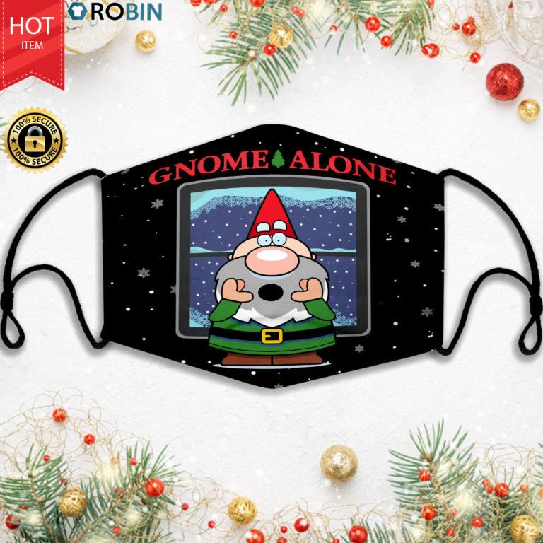 Xmas Gnome Alone Mask Cute Gnome Face Mask + PM2.5 Filter