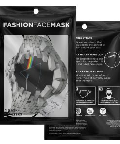 Pink Floyd The Wall Dark Side Of The Moon Face Mask With PM2.5 Filter