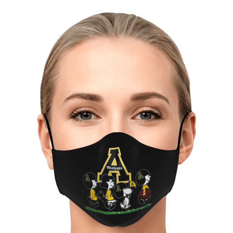 Snoopy The Peanuts Cheer For Alabama Crimson Tide NACC Face Mask With PM2.5 Filter