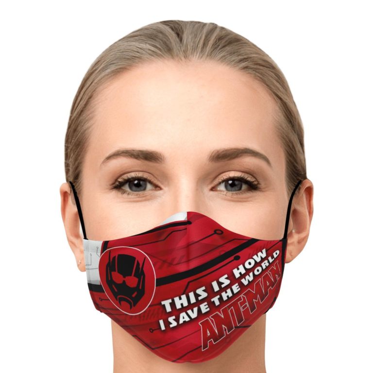 This Is How I Save The World Ant-Man Face Mask With PM2.5 Filters