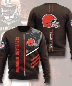 Cleveland Browns Dawg Pound Full Printing Sweater Cleveland Browns Dawg Pound Full Printing Sweater