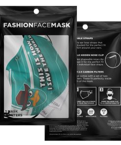 This Is How I Save The World Perry The Platypus Face Mask With PM2.5 Filters