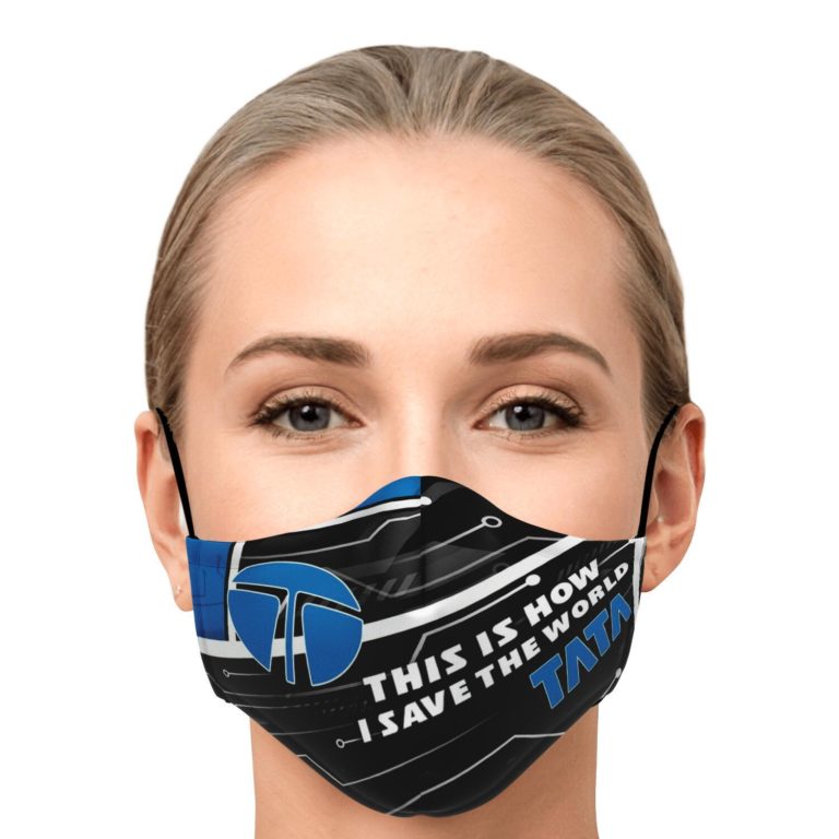This Is How I Save The World Tata Motors Face Mask With PM2.5 Filters