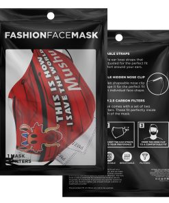 This Is How I Save The World Mushu Disney Face Mask With PM2.5 Filters