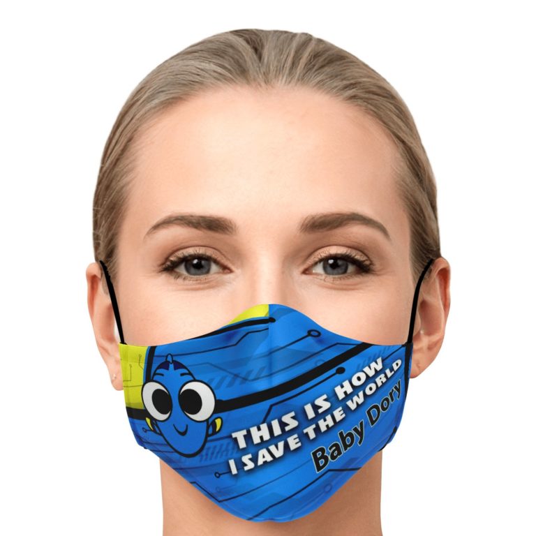 This Is How I Save The World Baby Dory Disney Face Mask With PM2.5 Filters