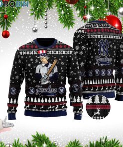 New York Yankees 3D Printed Ugly Christmas Sweater New York Yankees 3D Printed Ugly Christmas Sweater