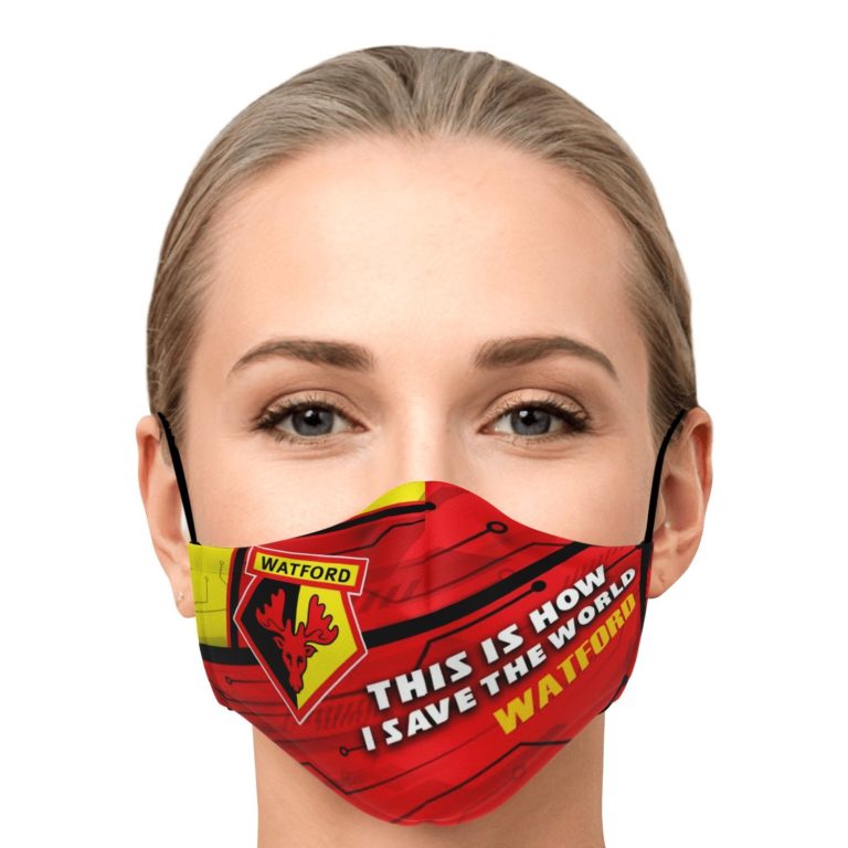 This Is How I Save The World Watford Face Mask With PM2.5 Filters