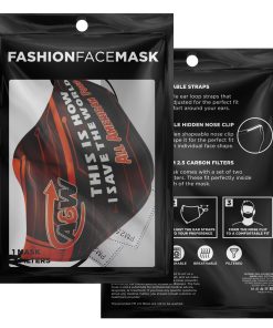 This Is How I Save The World A&W Face Mask With PM2.5 Filters