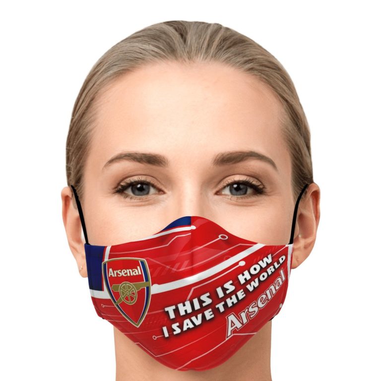 This Is How I Save The World Arsenal Face Mask With PM2.5 Filters