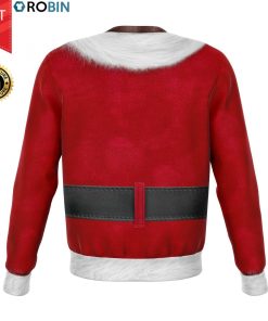 Dark Skin Ripped Body Funny Christmas 3D Allover Printed Wool Sweater