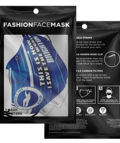 This Is How I Save The World Brighton Face Mask With PM2.5 Filters