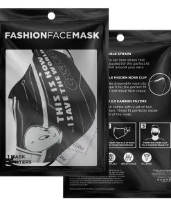 This Is How I Save The World Casper The Friendly Ghost Face Mask With PM2.5 Filters