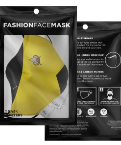 Star Trek Yellow Shirt Face Mask With PM2.5 Filter