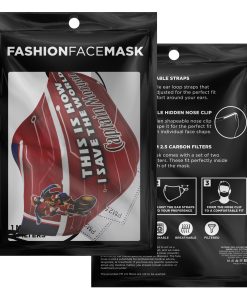This Is How I Save The World Captain Morgan Face Mask With PM2.5 Filters This Is How I Save The World Captain Morgan Face Mask With PM2.5 Filters