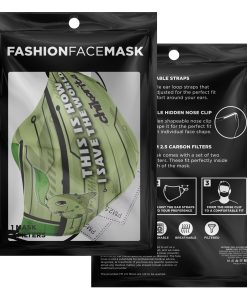 This Is How I Save The World Chikorita Pokemon Face Mask With PM2.5 Filters
