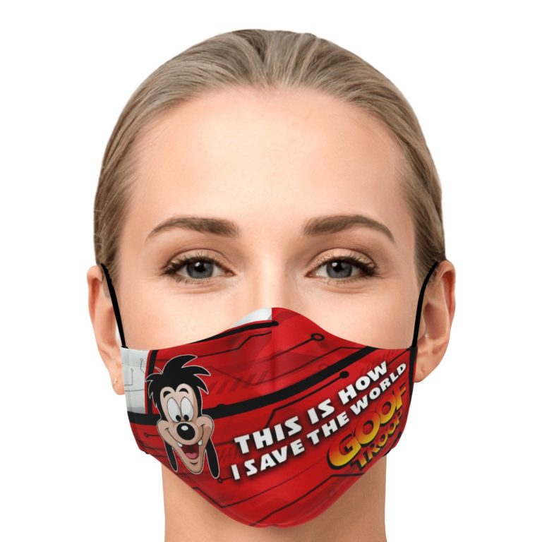 This Is How I Save The World Max Goof Face Mask With PM2.5 Filters