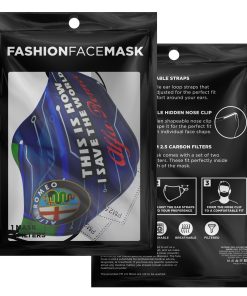This Is How I Save The World Alfa Romeo Face Mask With PM2.5 Filters