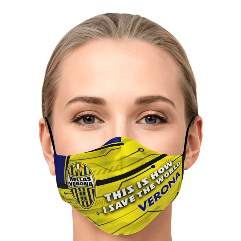 This Is How I Save The World Verona Face Mask With PM2.5 Filters