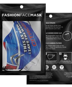 This Is How I Save The World Citroen Face Mask With PM2.5 Filters