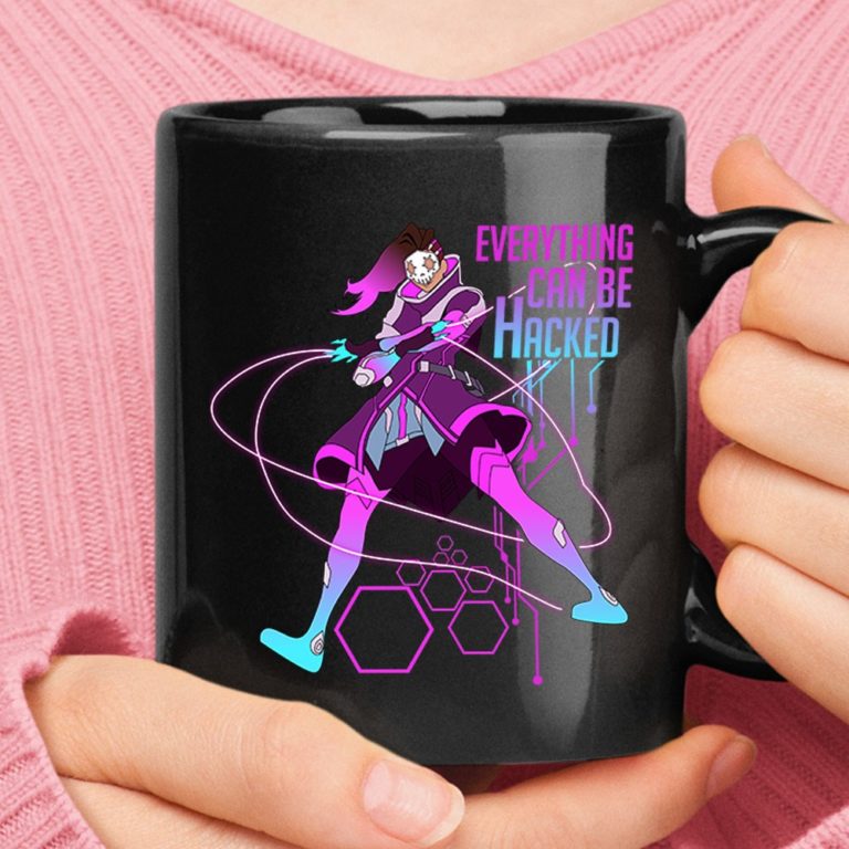 Everything Can Be Hacked Los Muertos Sombra Overwatch Mug
